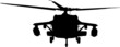 © Meysam Azarneshin - Military helicopter  / silhouette vector