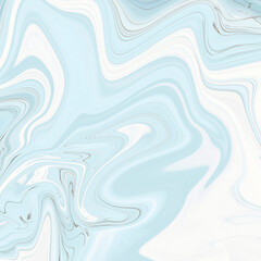 Wall Mural - blue set of abstract graphic elements. dynamic color shapes and lines. gradient banners with flowing
