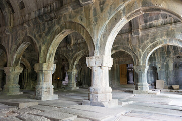 Sanahin Monastery in Sanahin village, Alaverdi, Lori, Armenia. It is part of the World Heritage Site - Monasteries of Haghpat and Sanahin.