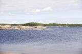 Fototapeta Łazienka - Beautiful calm sea in the gulf of Finland