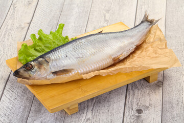 Salted herring fish