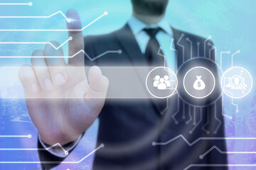 Wall Mural - system administrator control, gear configuration settings tools concept.