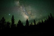 Milky Way over Lassen Volcanic National Park