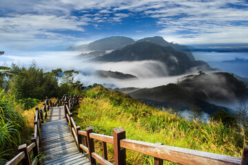 imaging of beautifal landsacple with nice sky view