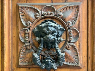 Wall Mural - old door knocker