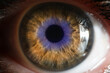 © H_Ko - Cropped photo of beautiful macro photo of human eye, iris, pupil, eye lashes, eyelids
