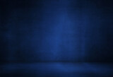 Fototapeta  - Blue empty room for design background