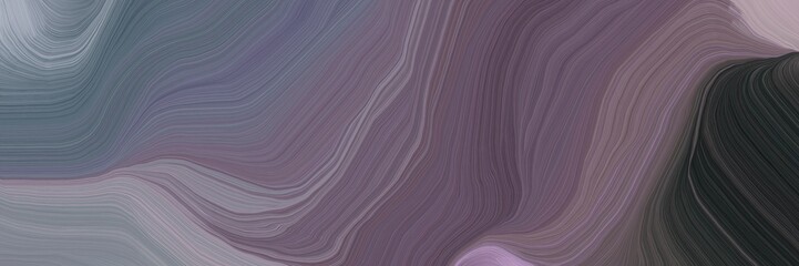 Aufkleber - unobtrusive header with colorful curvy background design with dim gray, very dark blue and dark gray color