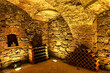 old arch wine cellar bricks