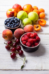 Wall Mural - The delicious ripe fruits grown for sale