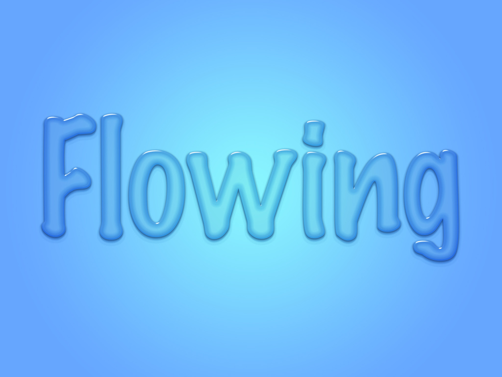 Download Drop Flowing Fluid Text Effect Mockup Stock Template Adobe Stock
