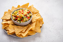 Pineapple Salsa With Nachos, Summer Party Food