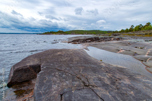 Geology of Karelia. Stone c...