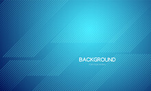 Abstract Background Vector Illustration. Gradient Blue With Diagonal Stripes.