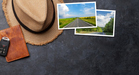 Wall Mural - Travel vacation background concept