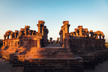 Landscape and activities of locals in Kutch Gujarat India