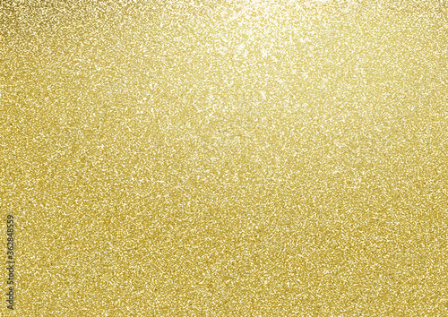 グリッター ラメ キラキラ 金 ゴールド 背景 イラスト Wall Mural Necology