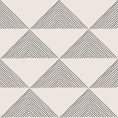 Minimalist seamless pattern with abstract creative artistic hand drawn composition