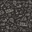© ajjjgul - Education Seamless background. Back to school vector pattern