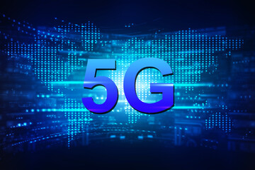 2d rendering 5G Network 5G Connection
