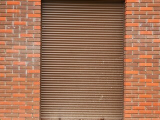 Poster - red brick wall