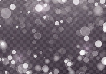 Blurred bokeh light 