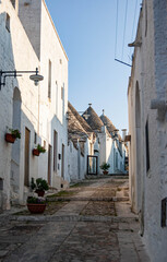 The old village of Alberobello, Puglia Italy