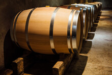 Barrels At Cellar