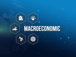 Fototapete - macroeconomic