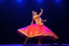 A Beautiful Kathak Dancer Posing