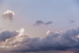 Fototapeta Na sufit - Beautiful sky with cloud before sunset. Natural background.