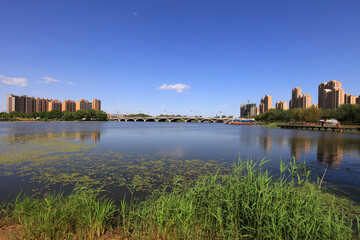 Wall Mural - Water Park Natural Scenery, Luannan County, Hebei Province, China