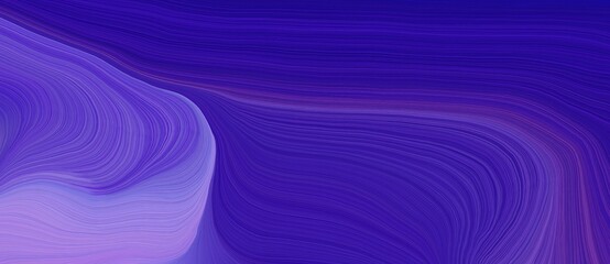 Aufkleber - background graphic design with contemporary waves illustration with indigo, medium purple and slate blue color