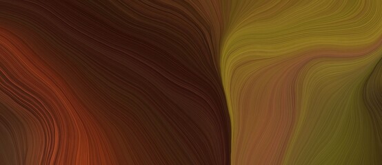 Aufkleber - background graphic design with abstract waves design with chocolate, very dark pink and brown color