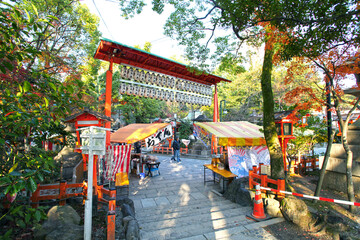 Wall Mural - The Yasaka Shrine in Gion, Kyoto, Kansai, Japan.