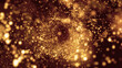 © SB - 金色の玉ボケ背景