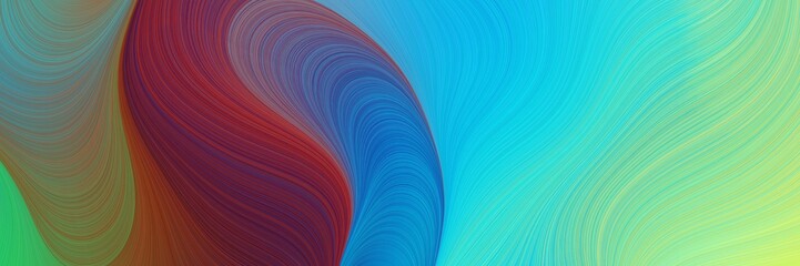 Leinwandbilder - abstract artistic backdrop with lines and medium turquoise, old mauve and teal blue colors. art can be used as background or texture