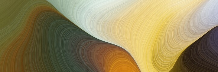 Fototapete - abstract colorful background with lines and pale golden rod, dark olive green and peru colors. can be used as canvas, background or texture