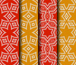 © Bonya Sharp Claw - set of geometric floral seamless pattern background. Luxury texture for wallpaper, invitation. Vector illustration.