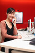 © ImageHit - Receptionist answering phone call