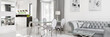 © Dariusz Jarzabek - Glamour style home interior, panorama