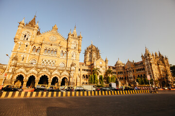 Wall Mural - Chhatrapati Shivaji Terminus Railway Station