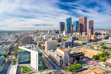 Los Angeles, California, USA Downtown Aerial Cityscape