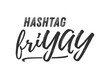 © linebyline - Hashtag Friyay Vector Illustration Background