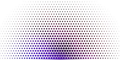 Wall Mural - Light Blue, Red vector texture with disks. Abstract decorative design in gradient style with bubbles. Pattern for booklets, leaflets.