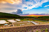 Fototapeta Mapy - egerszalok panorama, hungary