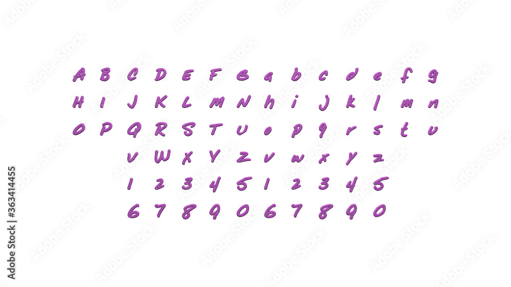 1048 written by individual letters on the wall by 3D rendering using a ...