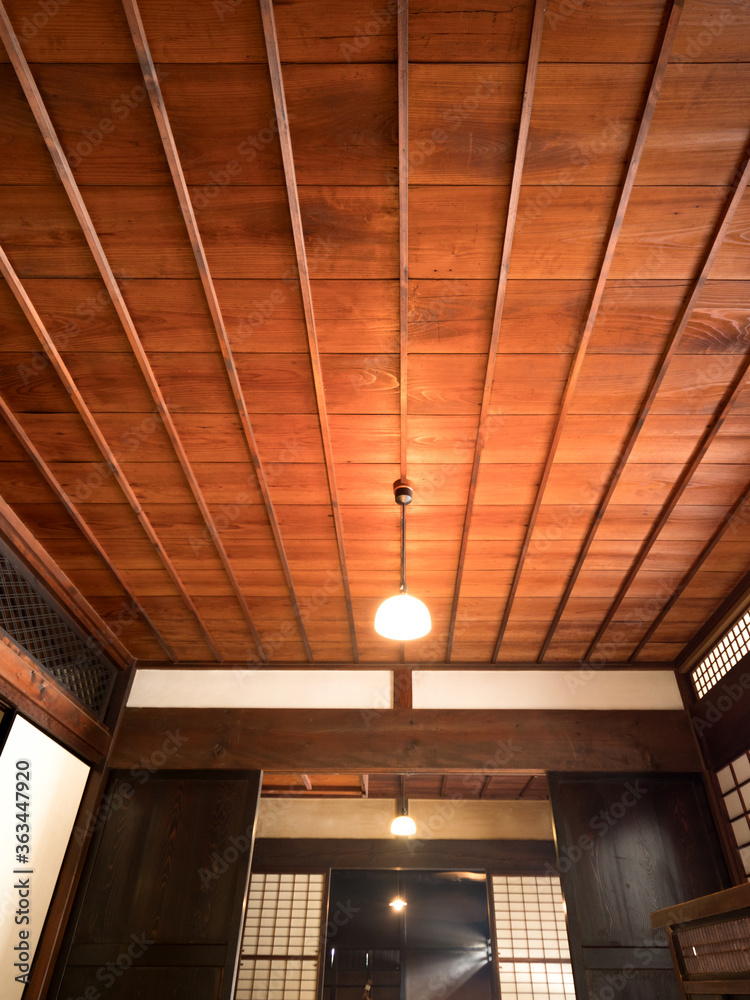 古民家の天井 Wall Mural Wallpaper Murals Wallsheaven Moonrise