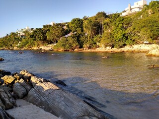 river and rocks