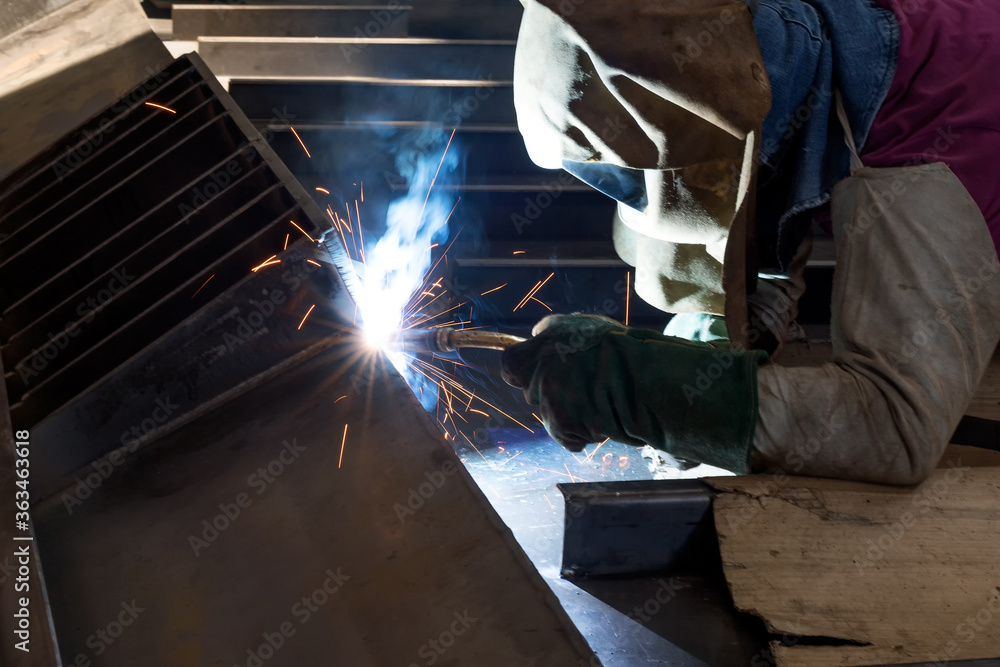 Gas metal arc welding (GMAW, MAG, MIG). MIG welding is a metal ...